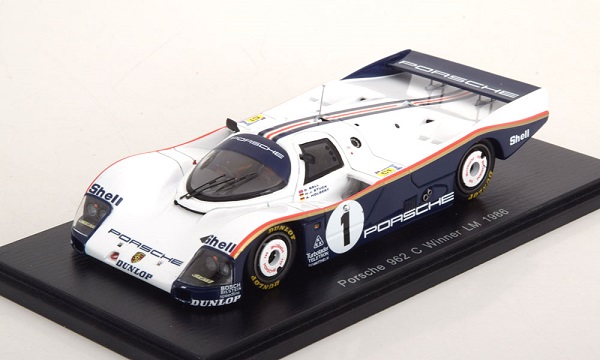 Модель 1:43 Porsche 962 C №1 «Rothmans» Winner 24h Le Mans (Derek Bell - A.Holbert - Hans-Joachim Stuck) mit «Rothmans» Decals