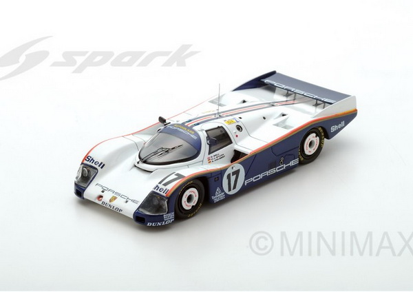 Модель 1:43 Porsche 962 C №17 Winner Le Mans (Derek Bell - H.-J.Stuck - Alvah Robert «Al» Holbert)