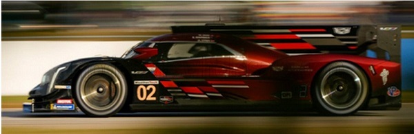 Модель 1:43 Cadillac - Dpi-V.R Team Cadillac Racing N 02 Winner 12h Sebring 2022 E.Bamber - A.Lynn - N.Jani - Red Black