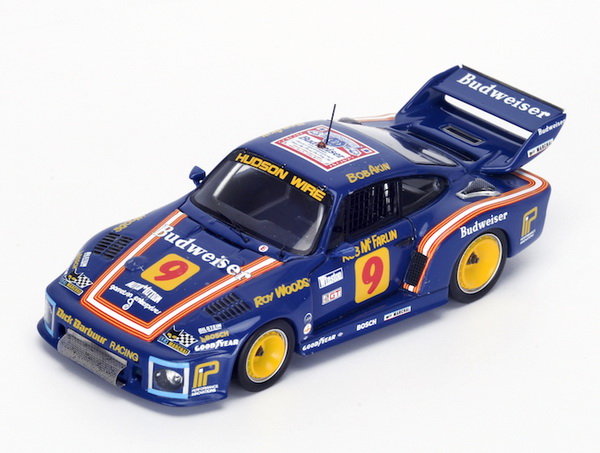 Модель 1:43 Porsche 935 №9 Budweiser Winner 12h Sebring (Bob Akin - R.McFarlin - R.Woods)