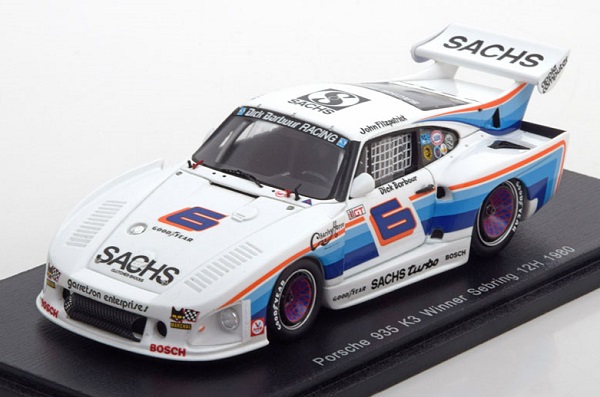 Модель 1:43 Porsche 935 K3 №6 Winner 12h Sebring (John Fitzpatrick - Barbour)