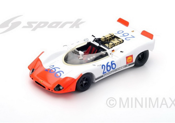 Модель 1:43 Porsche 908/02 Spyder №266 Winner Targa Florio (Gerhard Mitter - Udo Schutz)