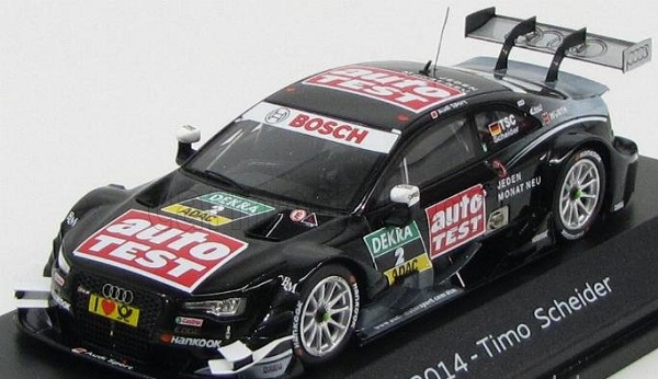 Модель 1:43 Audi A5 Rs5 Team Audi Sport Phoenix N2 Season Dtm (2014) Timo Scheider, Black Grey