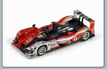 Модель 1:87 Audi R15 TDi №9 Winner Le Mans (Timo Bernhard - Romain Dumas - Mike Rockenfeller)