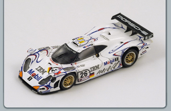 Модель 1:87 Porsche 911 GT1 №26 Winner Le Mans (Allan McNish - L.Aiello - Stephane Ortelli)