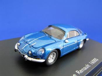 alpine renault 1600 s - blue met 87S019 Модель 1:87