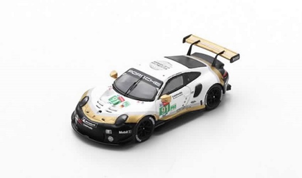 Porsche 911 RSR #91 Le Mans 2019 Lietz - Bruni - Makowiecki 87S150 Модель 1:87
