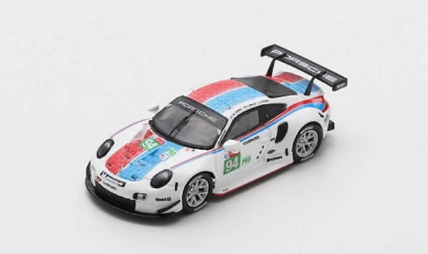 Porsche 911 RSR #94 Le Mans 2019 Muller - Jaminet - Olsen 87S153 Модель 1:87