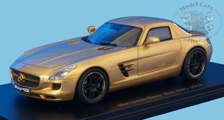 Модель 1:43 Mercedes-Benz SLS AMG - gold (L.E.144pcs)