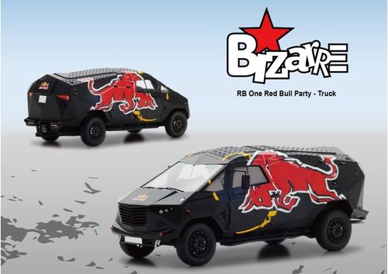 Модель 1:43 Red Bull Event Car