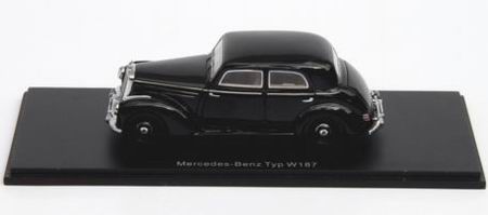 mercedes-benz 220s (w187) - black B66040407 Модель 1:43