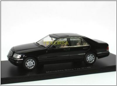 Модель 1:43 Mercedes-Benz S 500 (W140) - black