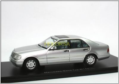 mercedes-benz s 500 kurz (w140) - silver B66040413 Модель 1:43
