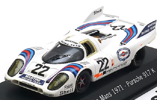 Модель 1:43 Porsche 917K №22 «Martini» Winner 24h Le Mans (Gijs van Lennep - Helmut Marko) Sondermodell Porsche Museum