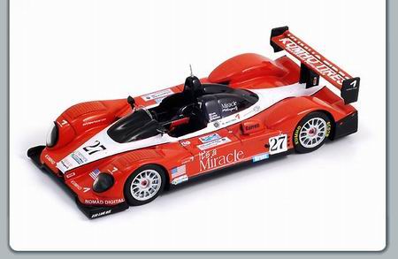 courage miracle motorsports №27 le mans (j.macaluso - a.lally - i.james) S0144 Модель 1:43