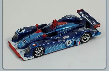 Модель 1:43 Dallara Oreca №14 6th Le Mans (Stephane Sarrazin - Nicolas Minassian - Franck Montagny)