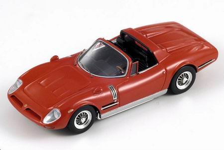 Модель 1:43 Bizzarini 5300 Spyder - red