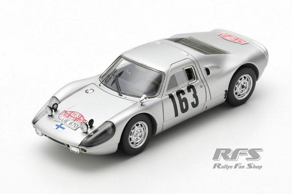 Модель 1:43 Porsche 904 Carrera GTS #163 Rally Monte Carlo 1965 P. Toivonen - A. Järvi