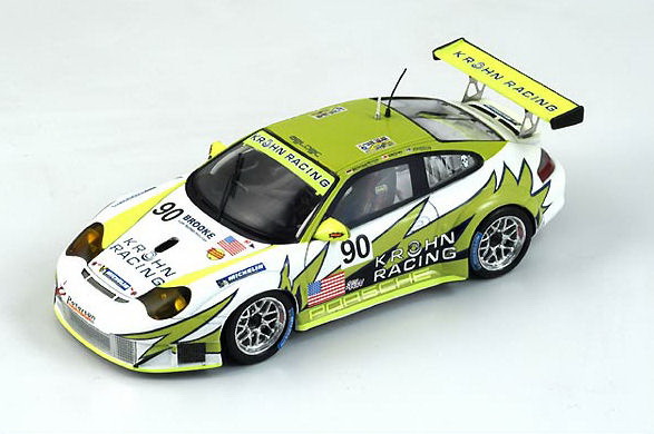 Модель 1:43 Porsche 911 (996) GT3 RSR №90 White Lightning Racing, ERG 24h Le Mans (Bergmeister - Tracy W.Krohn - Niclas Jonsso)