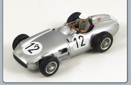 Модель 1:43 Mercedes-Benz W196 №12 Winner British GP (Stirling Moss)