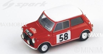 Модель 1:43 Morris Cooper №58 Rallye Monte-Carlo (P.Mayman - V.Domleo)