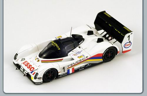 Модель 1:43 Peugeot 905 Evo I Ter №1 2«Esso» nd Le Mans (Yannick Dalmas - Thierry Boutsen - Teo Fabi)
