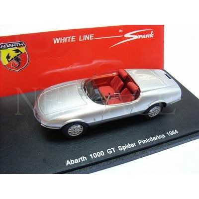 Модель 1:43 Abarth 1000 GT Spider Pininfarina - silver