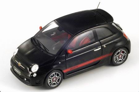 Модель 1:43 FIAT 500 Abarth - black