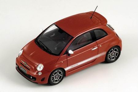 Модель 1:43 FIAT 500 Abarth - red