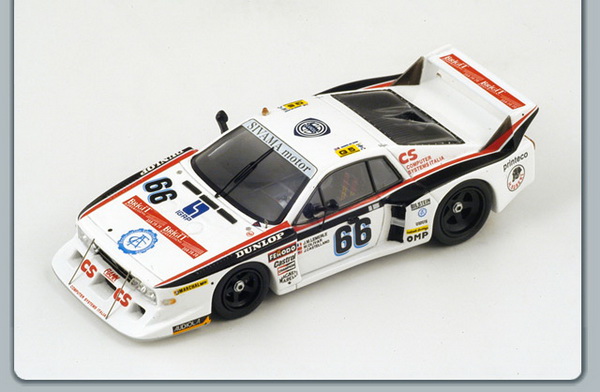 Модель 1:1 Lancia Beta Monte-Carlo, №66, Le Mans 1982 J-M. Lemerle - M. Cohen Olivar - J. Castellano