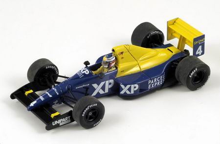 Модель 1:43 Tyrrell Ford 018 №4 GP French (Jean Alesi)