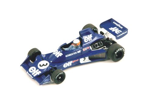 tyrrell ford 007 №3 2nd belgium gp (jody david scheckter) S1645 Модель 1:43