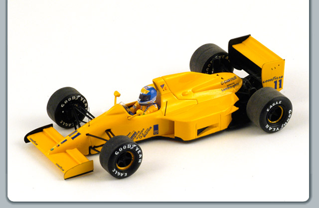 Модель 1:43 Lotus 102 №11 Belgium GP (Derek Warwick)