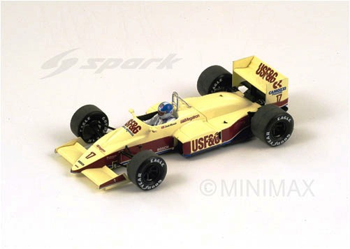 Модель 1:43 Arrows Megatron A10 №17 Monaco GP (Derek Warwick)