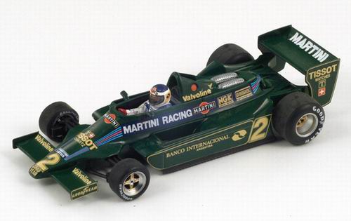 Модель 1:43 Lotus Ford 79 №2 2nd Argentina GP (Carlos Alberto Reutemann)