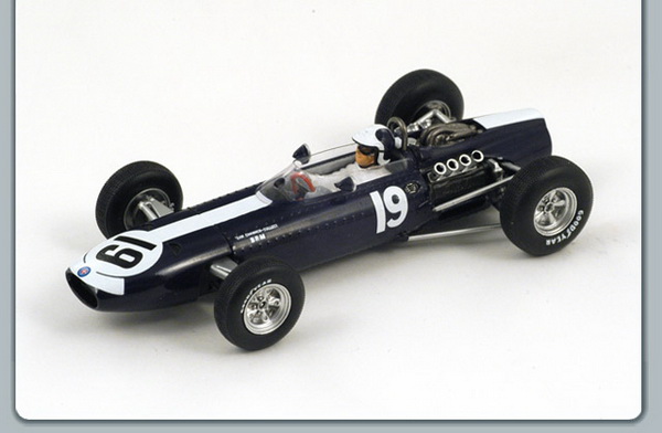 BRM P261 №19 4th Monaco GP (Bob Bondurant) S1859 Модель 1:43