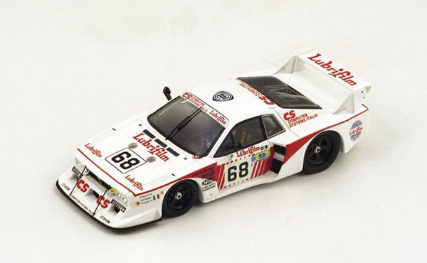 Модель 1:43 Lancia Beta Montecarlo Turbo №68, 24h Le Mans 1981 Finotto/Pianta/Schoen