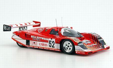 Модель 1:43 Porsche 962 CK6 №52 11th Le Mans (Robin Donovan - Charles Rickett - Almo Coppelli)
