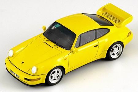 porsche 911 carrera rs 3.8 coupe - yellow S1935 Модель 1:43