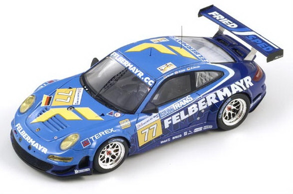 Модель 1:43 Porsche 911 (997) GT3 RSR №77 24h Le Mans (Lieb - Lietz - Wolf Henzler)