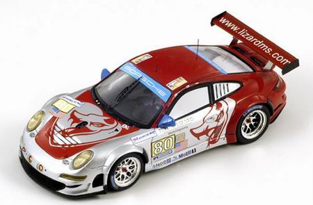 Модель 1:43 Porsche 997 GT3 RSR №80 Flying Lizard MotorSports Le Mans (Seth Neiman - Darren Law - Jorg Bergmeister)