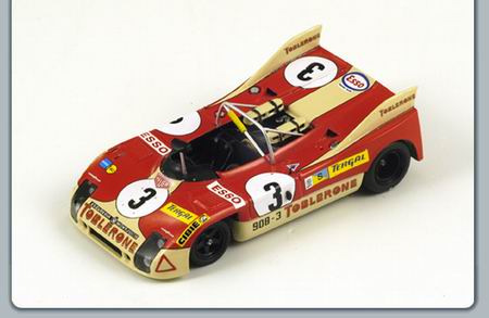 Модель 1:43 Porsche 908/3 №3 5th Le Mans (B.Cheneviere - J.Fernandez - F.Torredemer)