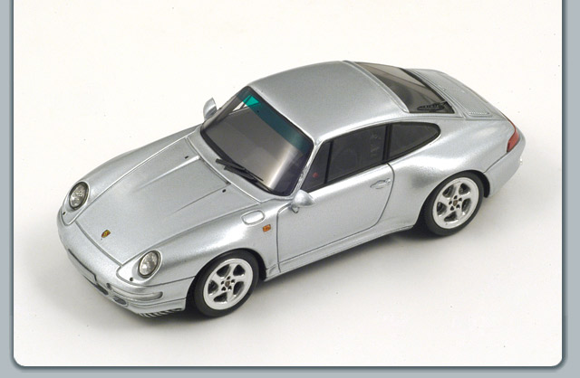 Модель 1:43 Porsche 993 Carrera 2S - dark silver