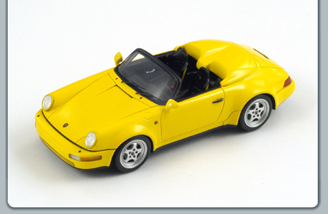 Модель 1:43 Porsche 964 Speedster Wide Body - yellow