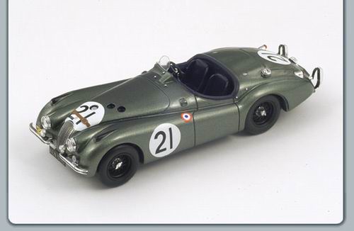 Модель 1:43 Jaguar XK 120 №21 Le Mans (R.Lawrie - I.Waller)