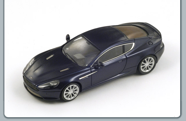 Модель 1:43 Aston Martin Virage - dark blue