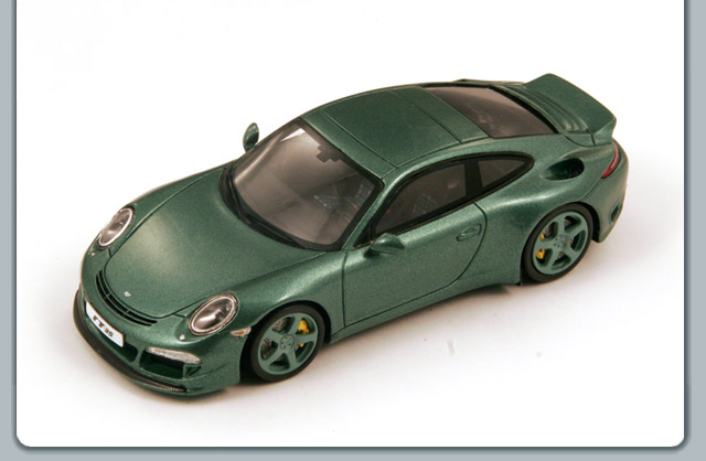 Модель 1:43 Porsche RUF RT 35 - green met