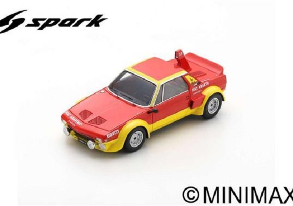 fiat x1/9 prototype - red/yellow S2178 Модель 1:43