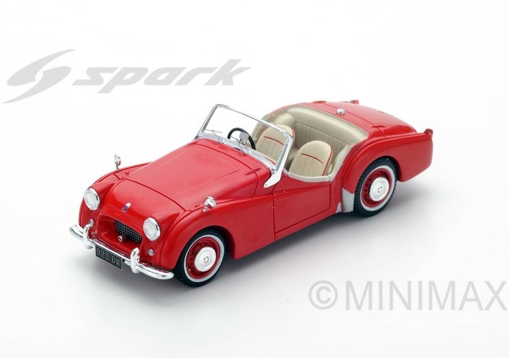 Модель 1:43 Triumph TR2 1953 - red