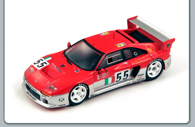 Модель 1:43 Venturi №55 Le Mans (R.Agusta - P.Mondini - O.Russo)